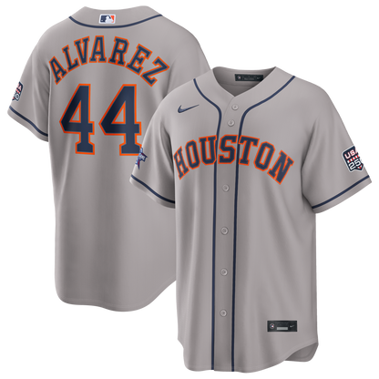 2026 All-Star Game Men's Houston Astros Yordan Alvarez Nike Gray Replica Jersey