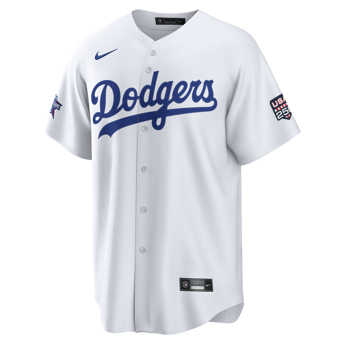 2026 All-Star Game Men's Los Angeles Dodgers Yoshinobu Yamamoto Nike White Replica Jersey