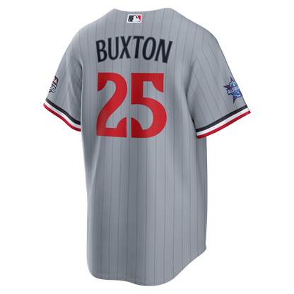 2026 All-Star Game Men's Minnesota Twins Byron Buxton Nike Gray Replica Jersey