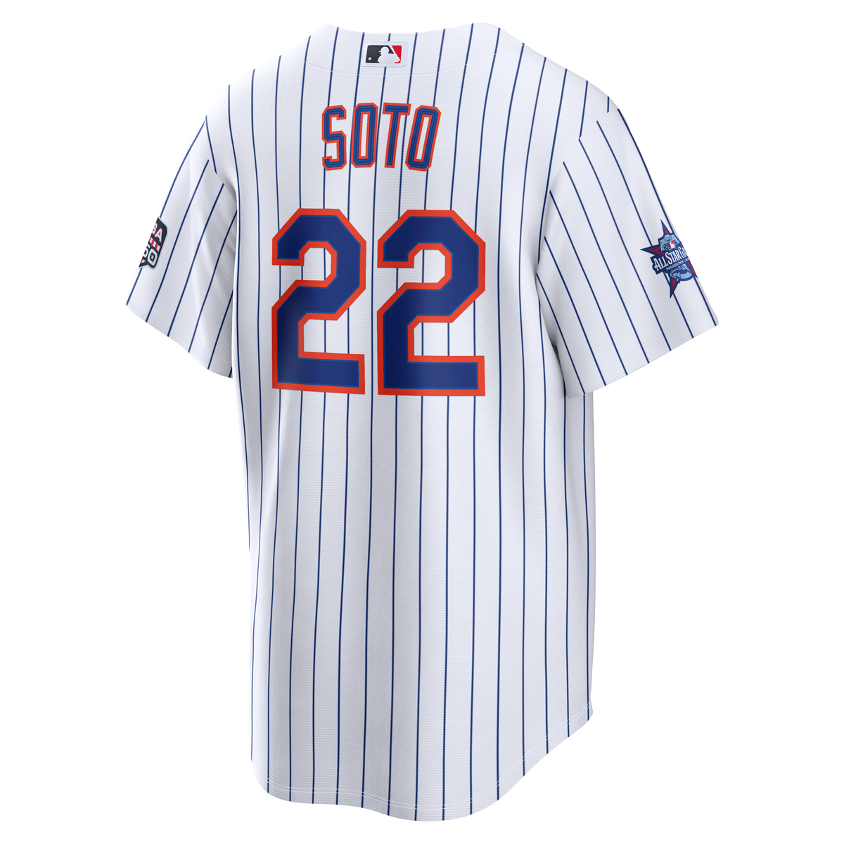 2026 All-Star Game Men's New York Mets Juan Soto Nike White Replica Jersey