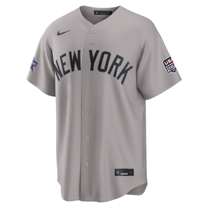 2026 All-Star Game Men's New York Yankees Aaron Judge Nike Gray Replica Jersey