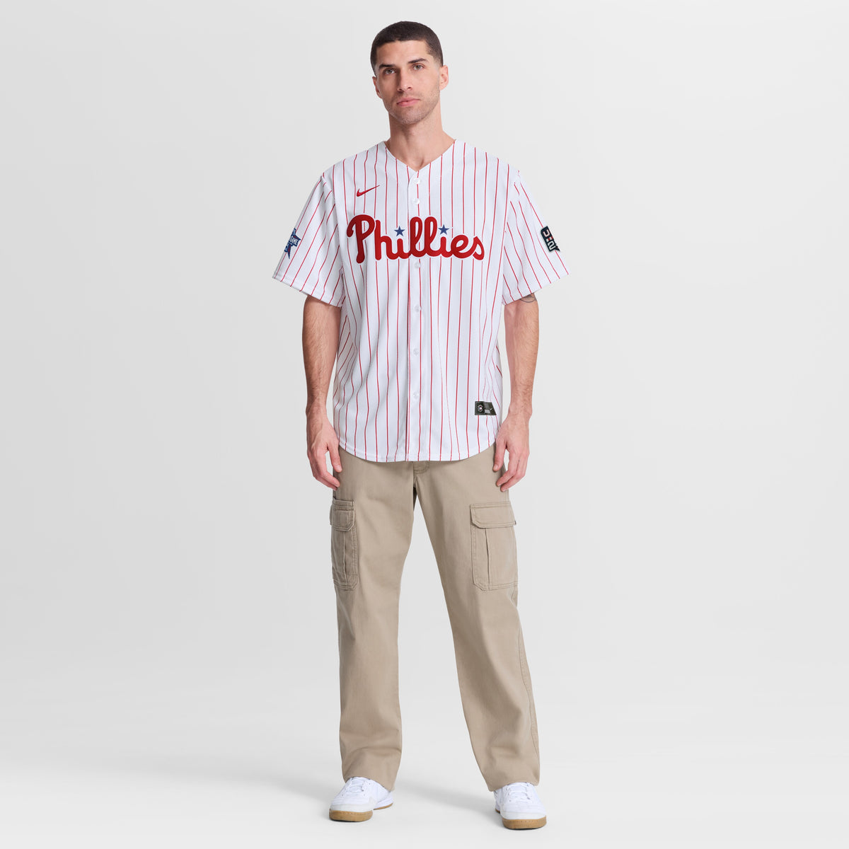 2026 All-Star Game Men's Philadelphia Phillies Bryce Harper Nike White Replica Jersey