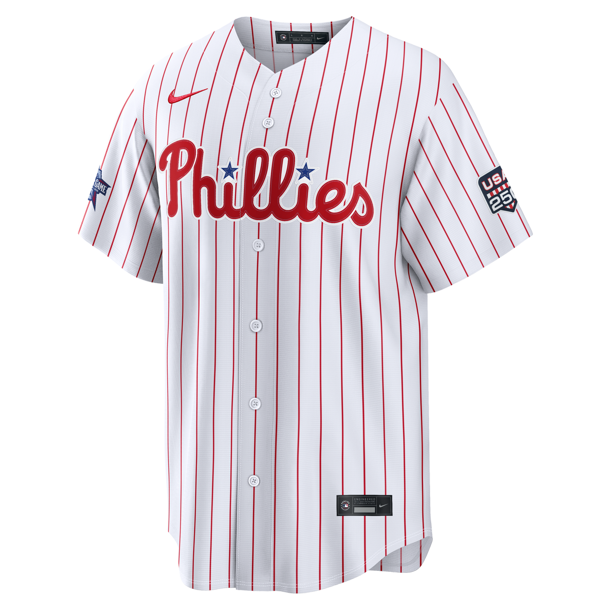 2026 All-Star Game Men's Philadelphia Phillies Kyle Schwarber Nike White Replica Jersey