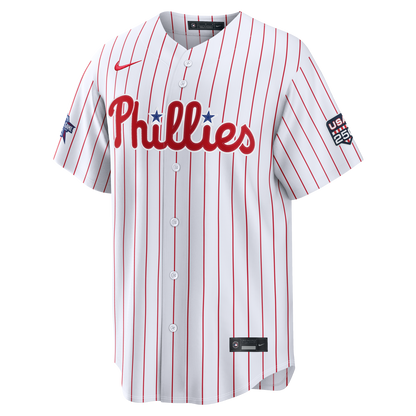 2026 All-Star Game Men's Philadelphia Phillies Kyle Schwarber Nike White Replica Jersey