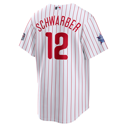 2026 All-Star Game Men's Philadelphia Phillies Kyle Schwarber Nike White Replica Jersey