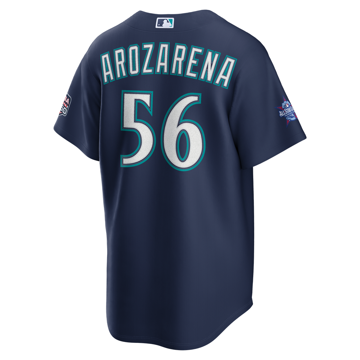 2026 All-Star Game Men's Seattle Mariners Randy Arozarena Nike Navy Replica Jersey