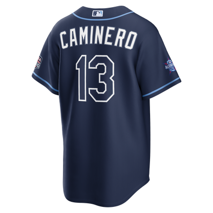 2026 All-Star Game Men's Tampa Bay Rays Junior Caminero Nike Navy Replica Jersey
