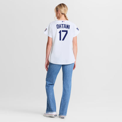 2026 All-Star Game Women's Los Angeles Dodgers Shohei Ohtani Nike White Replica Jersey