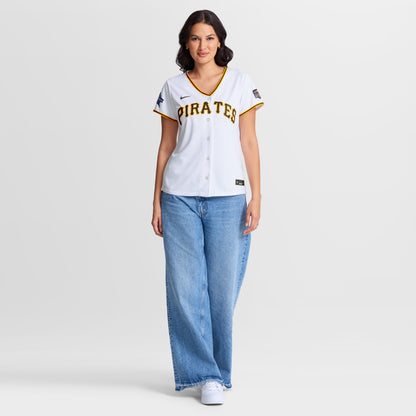 2026 All-Star Game Women's Pittsburgh Pirates Paul Skenes Nike White Replica Jersey