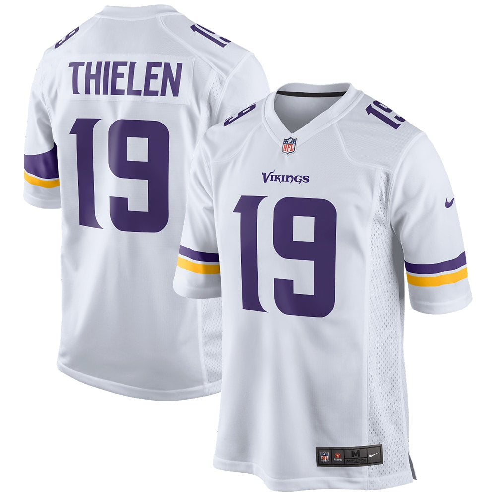 Adam Thielen Minnesota Vikings Nike Game Jersey White