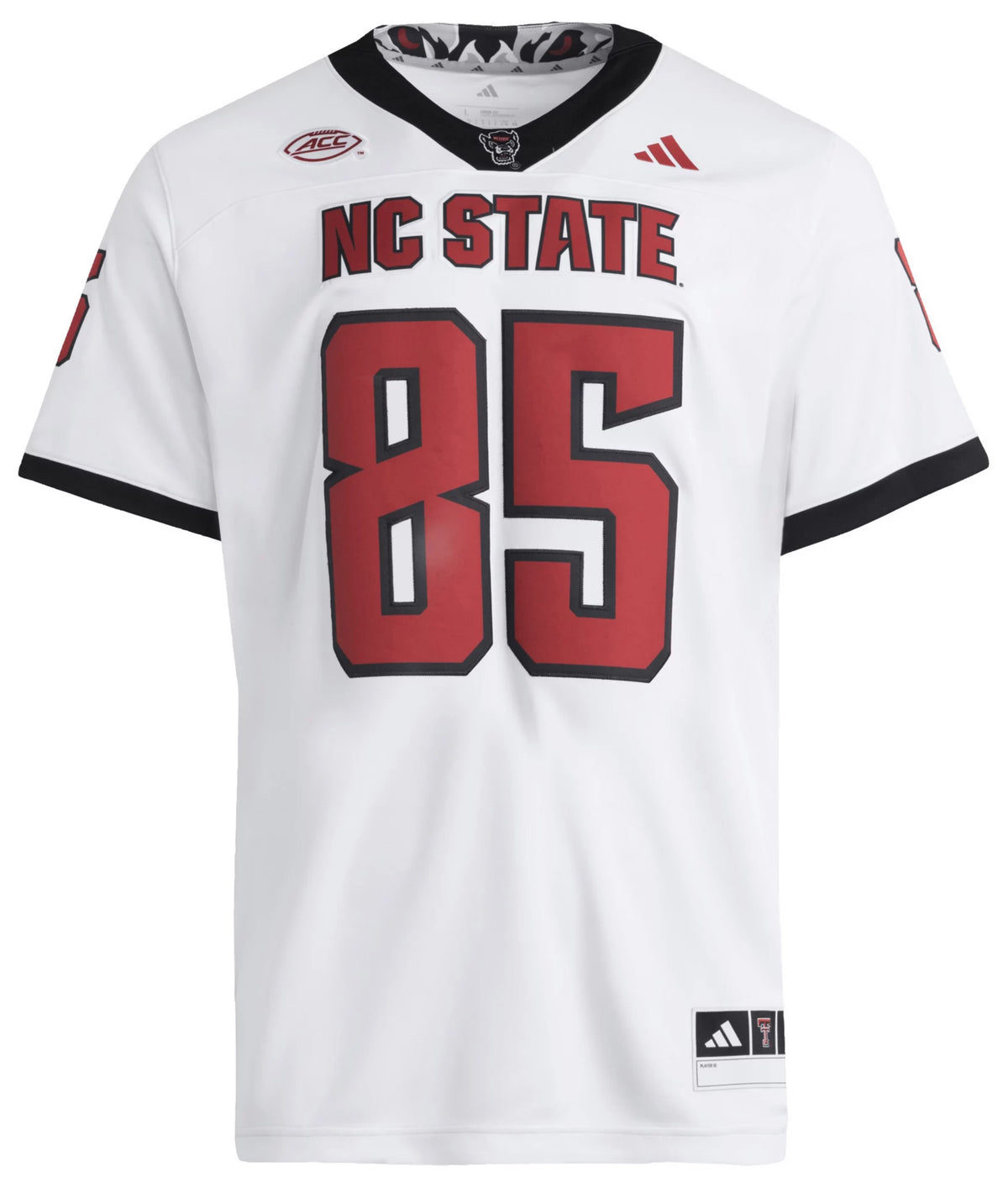 adidas Men's NC State Wolfpack White Premier Replica Home Jersey