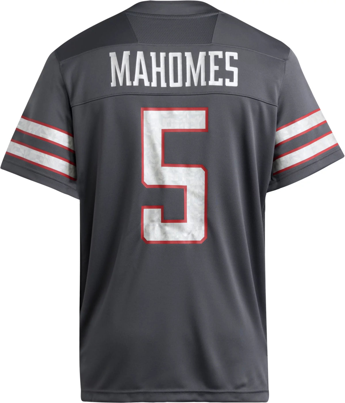 adidas Men's Texas Tech x Mahomes Collection Patrick Mahomes #5 Grey Replica Football Jersey