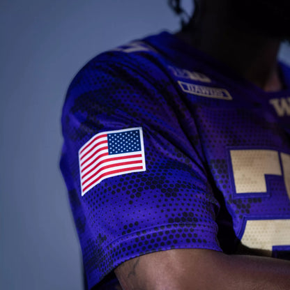 adidas Men's Washington Huskies Camo Premier Strategy Alternate Jersey