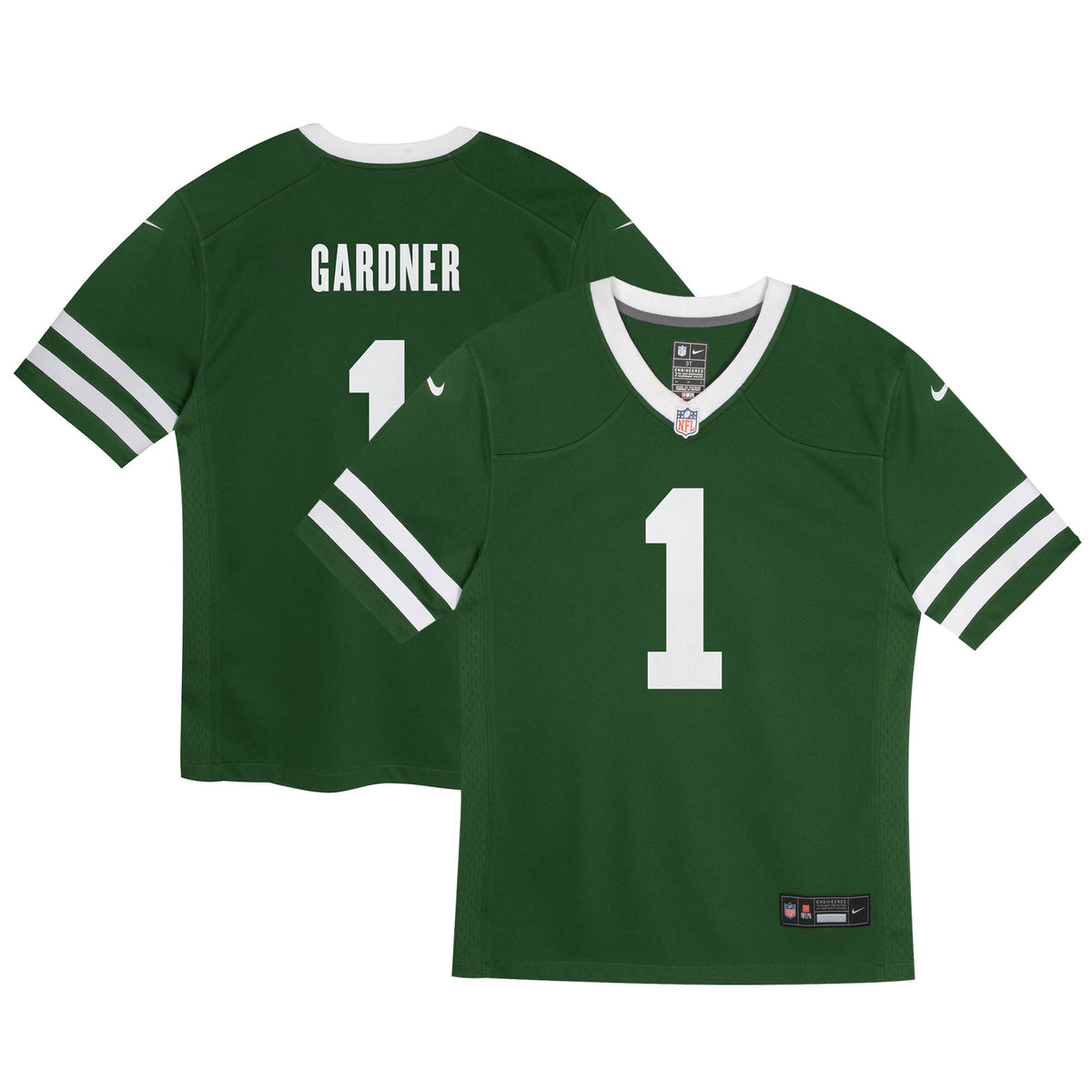 Ahmad Sauce Gardner New York Jets Nike Preschool Game Jersey Legacy Green