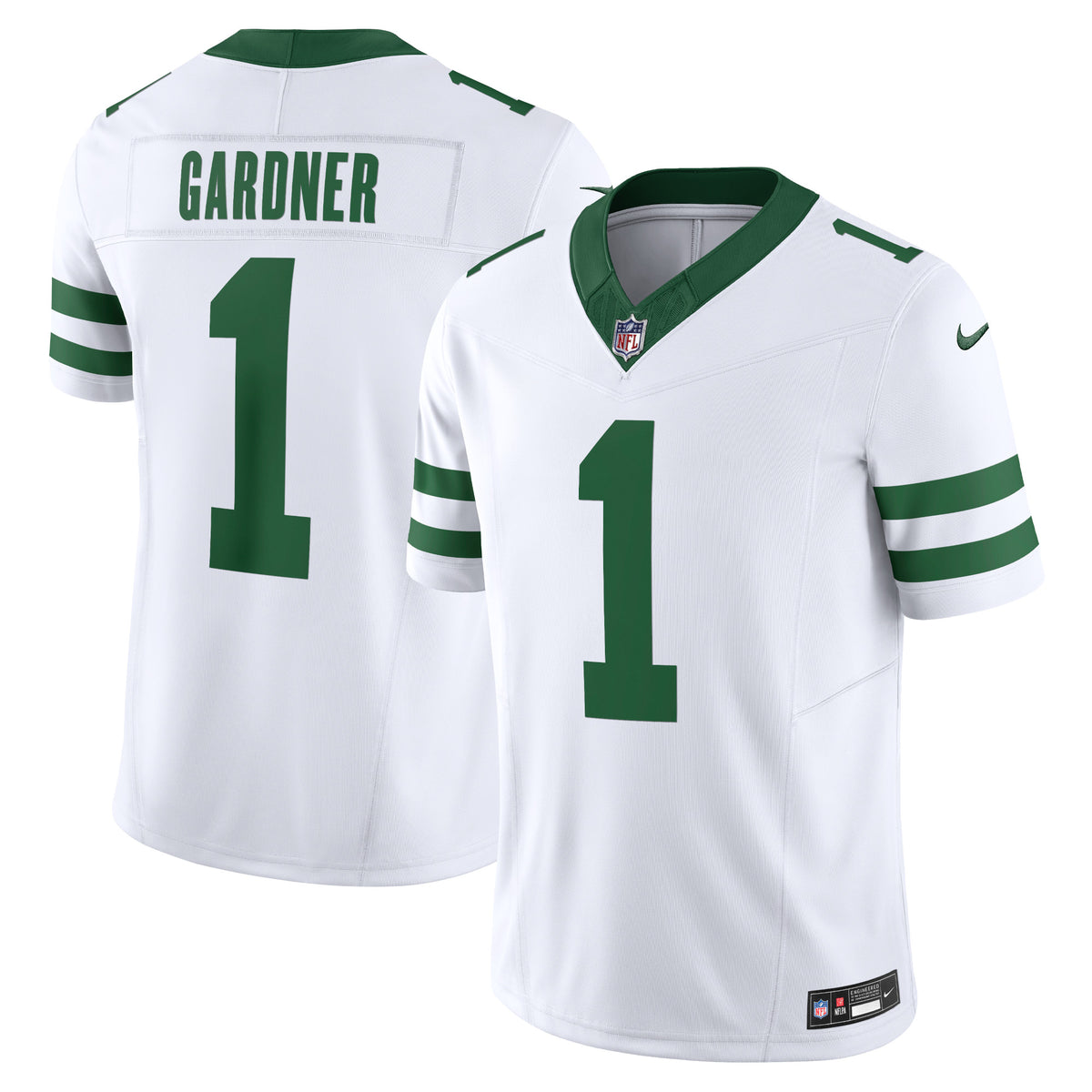 Ahmad Sauce Gardner New York Jets Nike Vapor F.U.S.E. Limited Jersey Legacy White