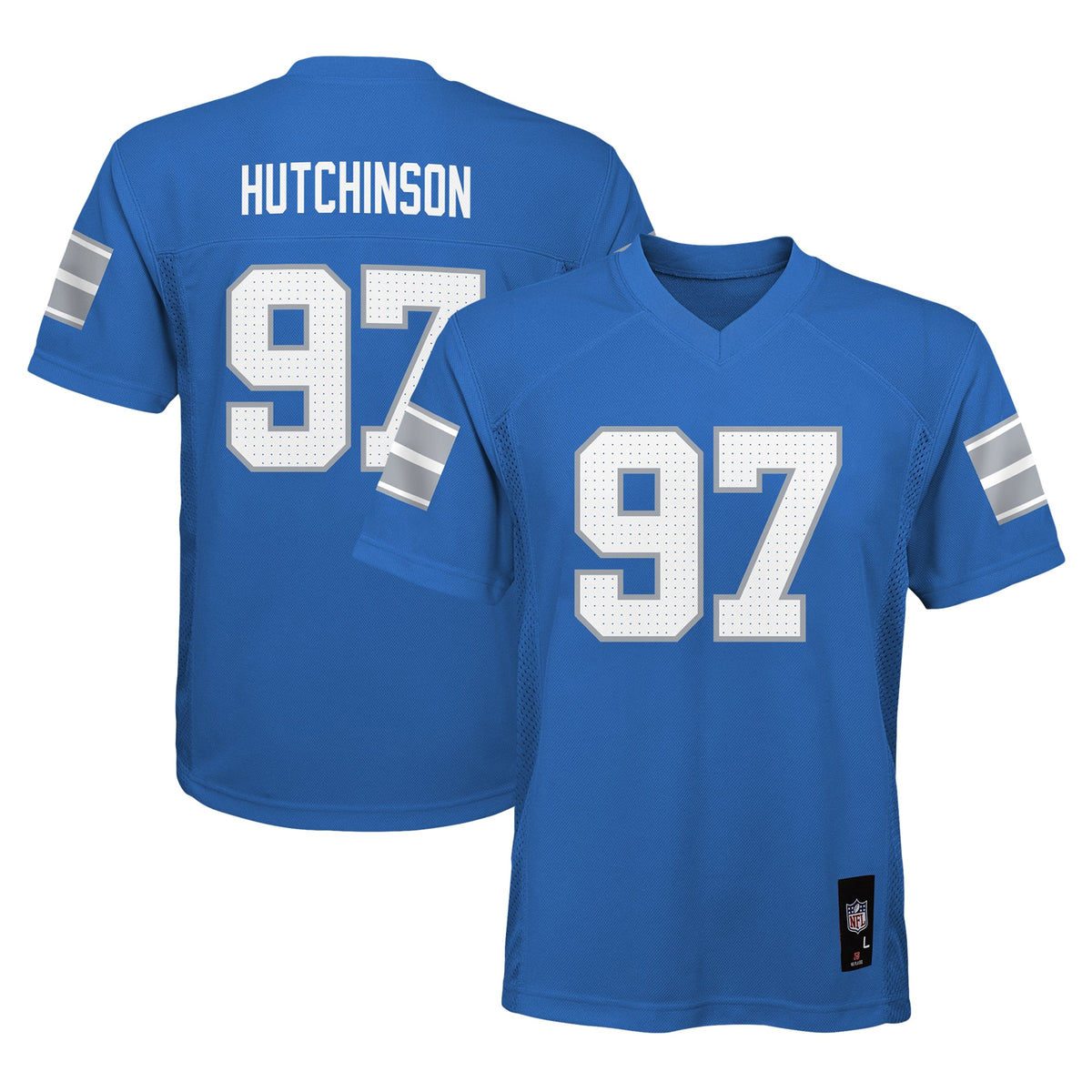 Aidan Hutchinson Detroit Lions Preschool Replica Player Jersey Blue
