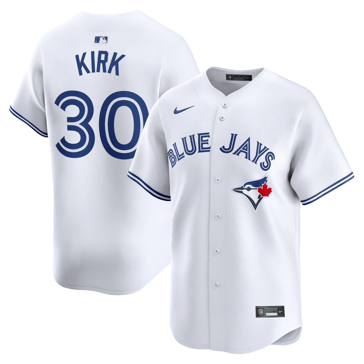 Alejandro Kirk Toronto Blue Jays Nike Home Limited Player Jersey White