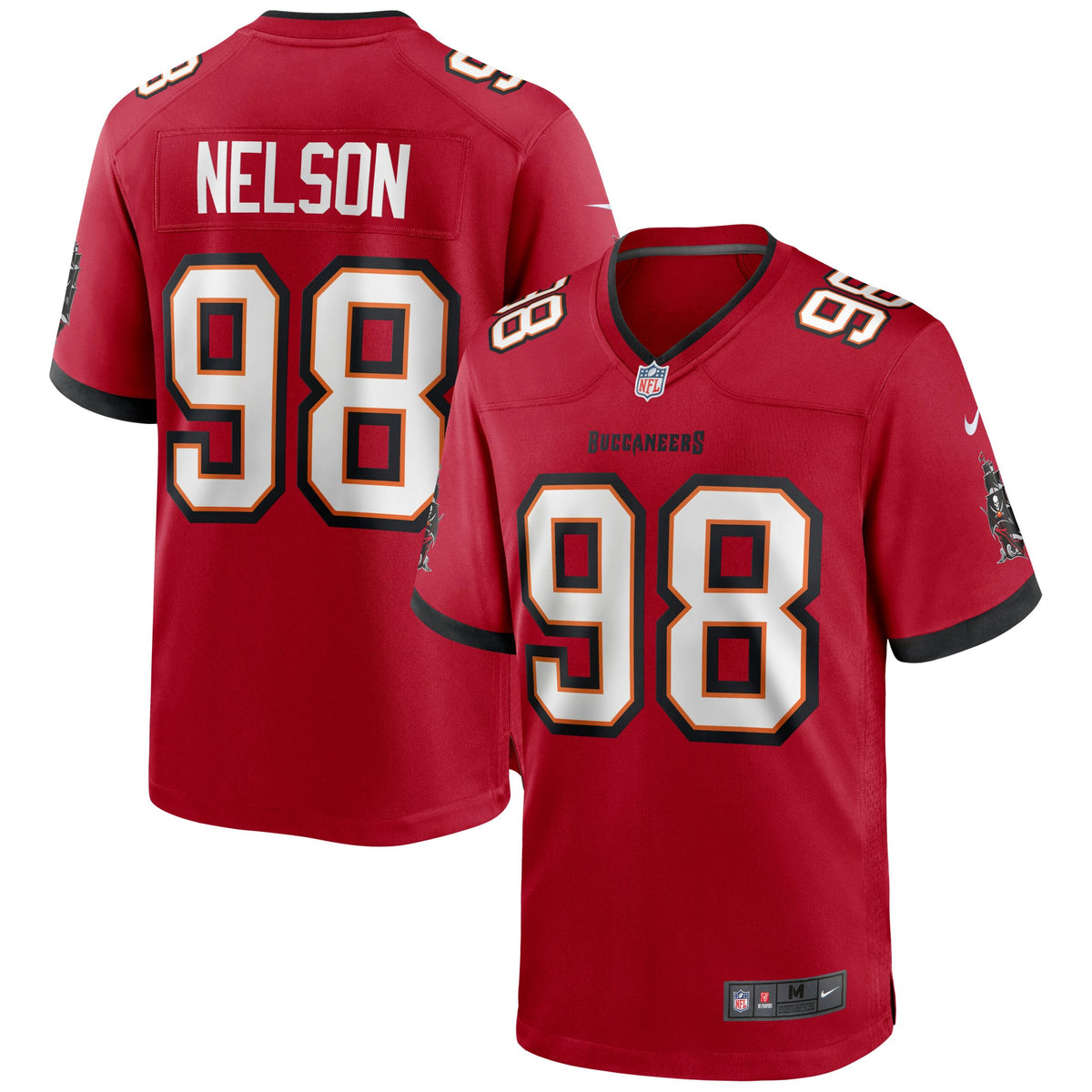 Anthony Nelson Tampa Bay Buccaneers Nike Game Jersey Red