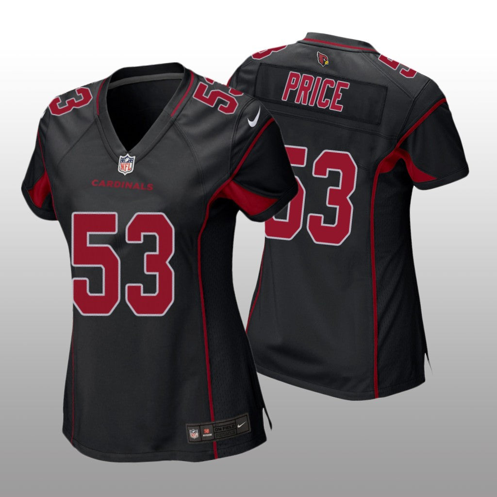 Arizona Cardinals Billy Price Black Jersey Alternate Game Women's