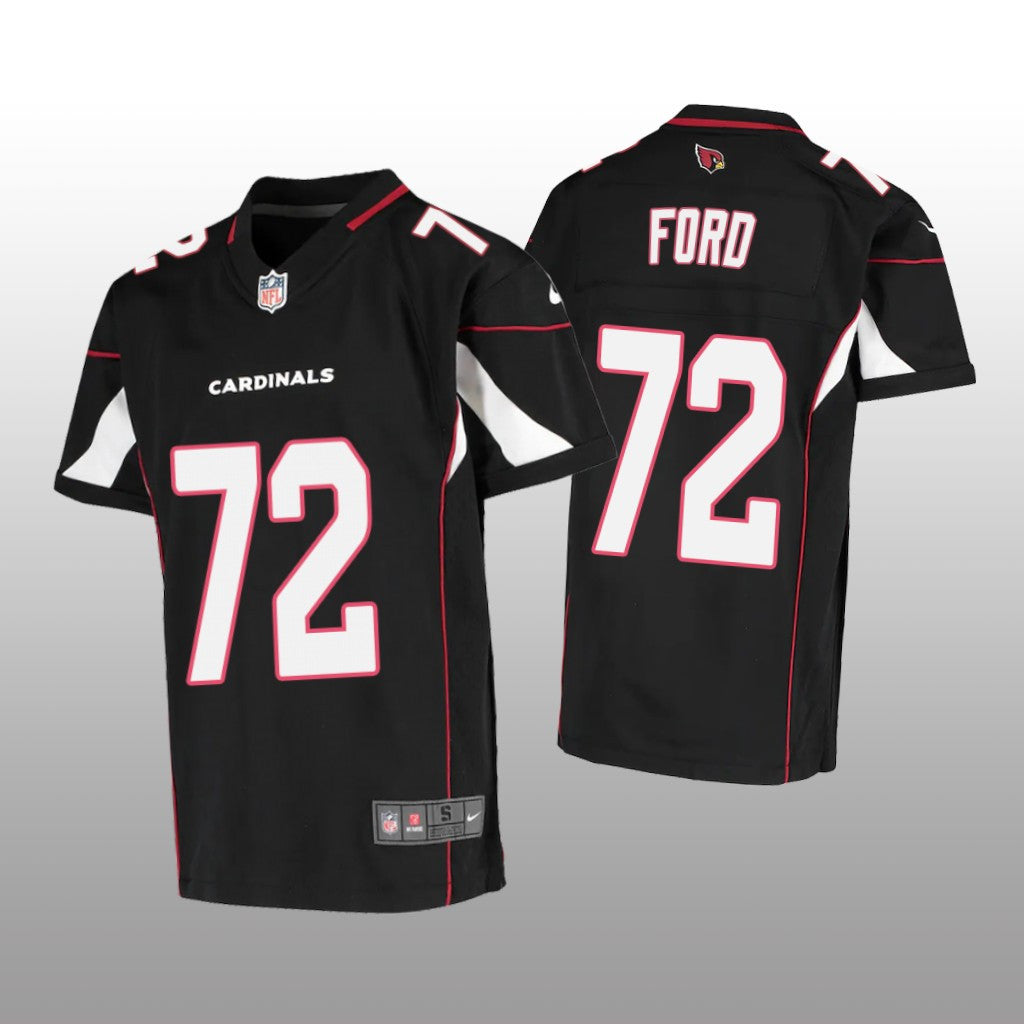 Arizona Cardinals Cody Ford Black Jersey Game Youth