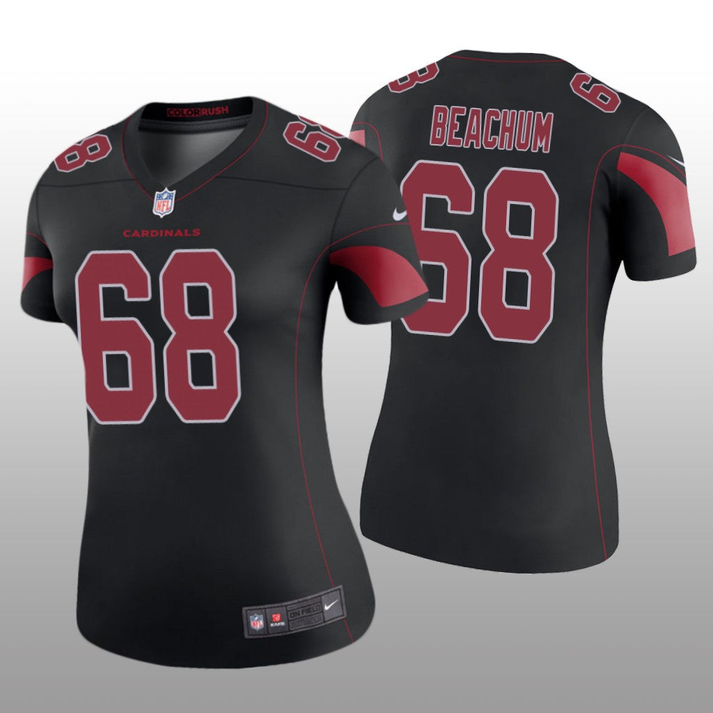 Arizona Cardinals Kelvin Beachum Black Jersey Color Rush Legend Women's