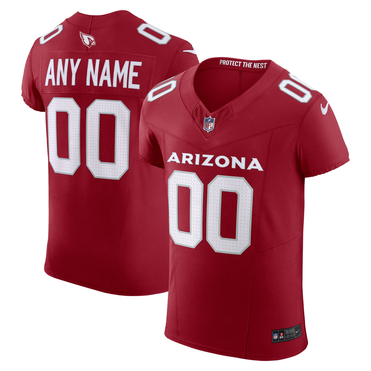 Arizona Cardinals Nike Vapor F.U.S.E. Elite Custom Jersey Cardinal