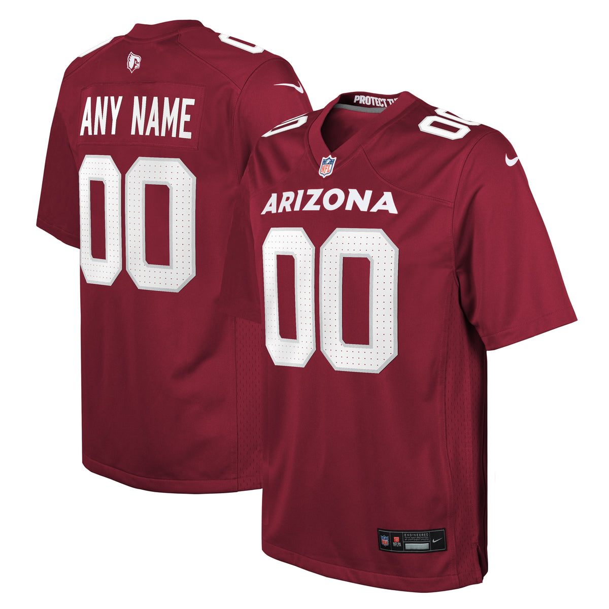 Arizona Cardinals Nike Youth Custom Game Jersey Cardinal