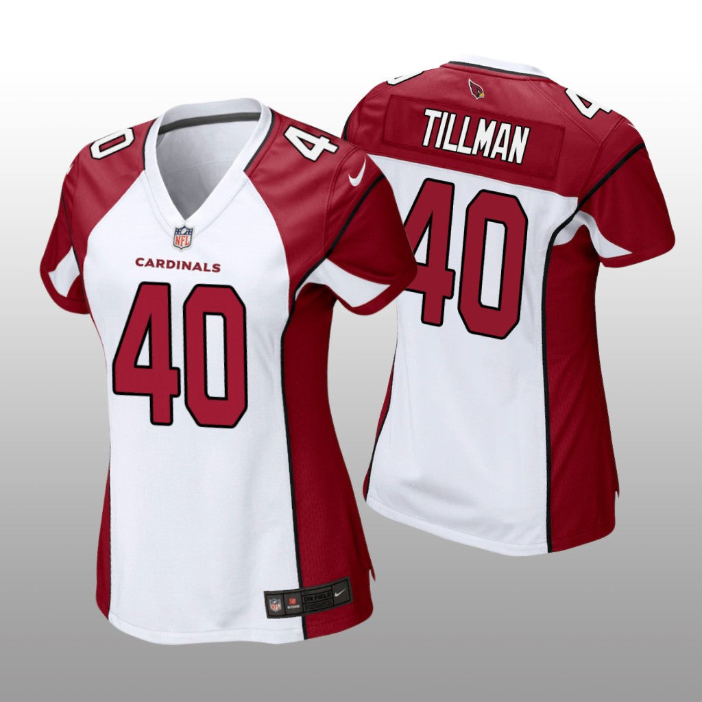 Arizona Cardinals Pat Tillman White Jersey Game Women's