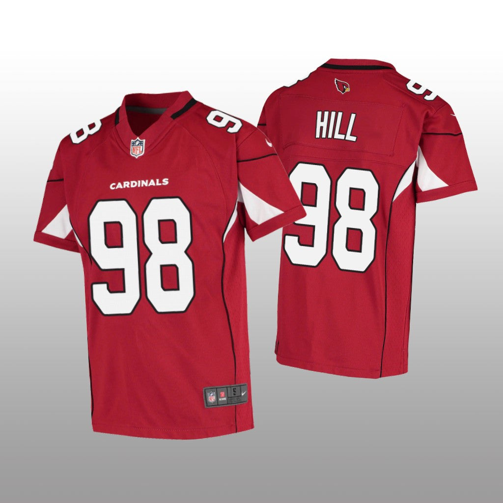 Arizona Cardinals Trysten Hill Cardinal Jersey Game Youth