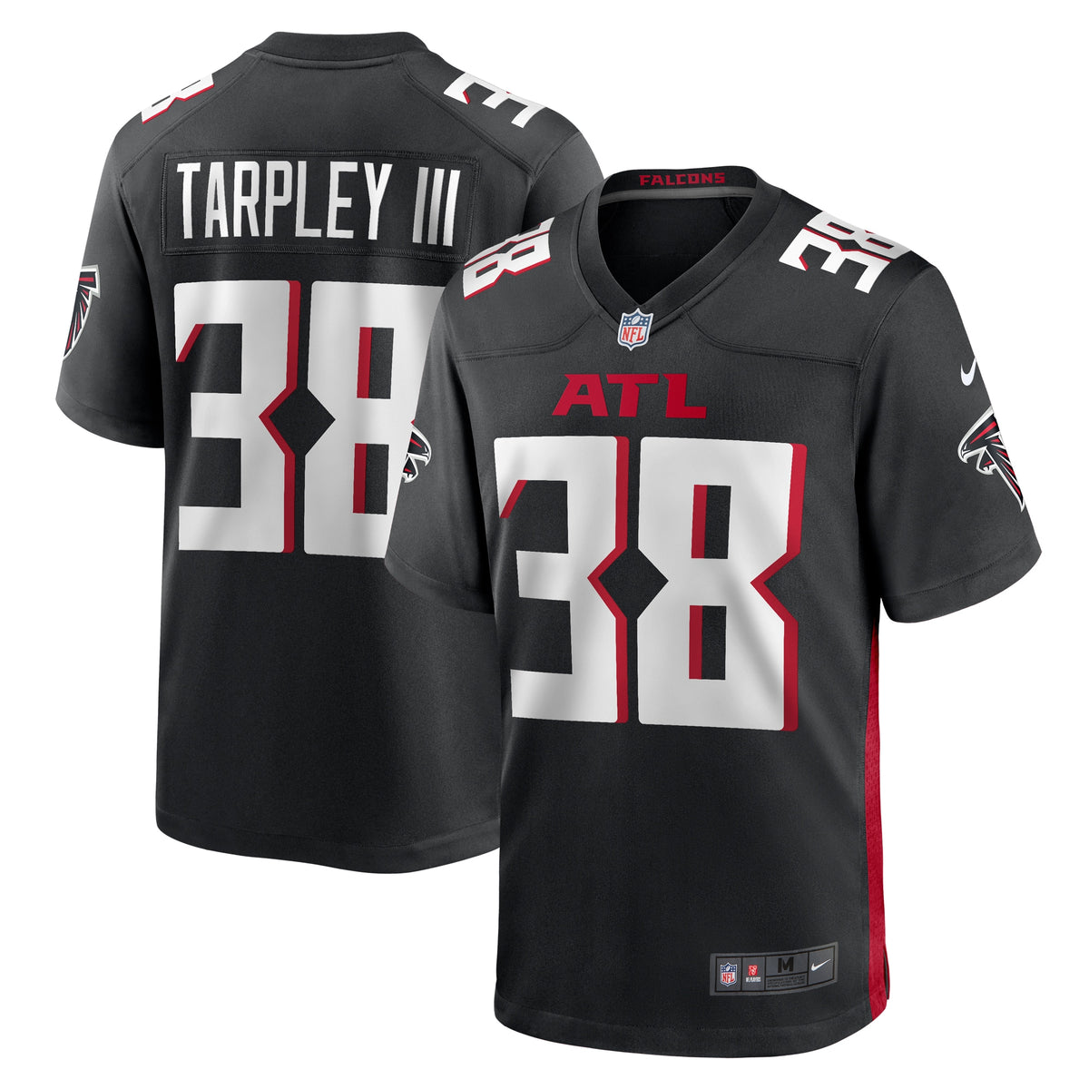 Arnold Tarpley III Atlanta Falcons Nike Game Jersey Black