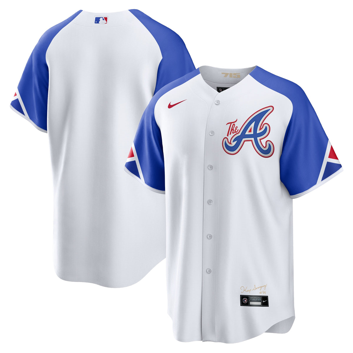 Atlanta Braves Nike 2023 City Connect Replica Jersey White