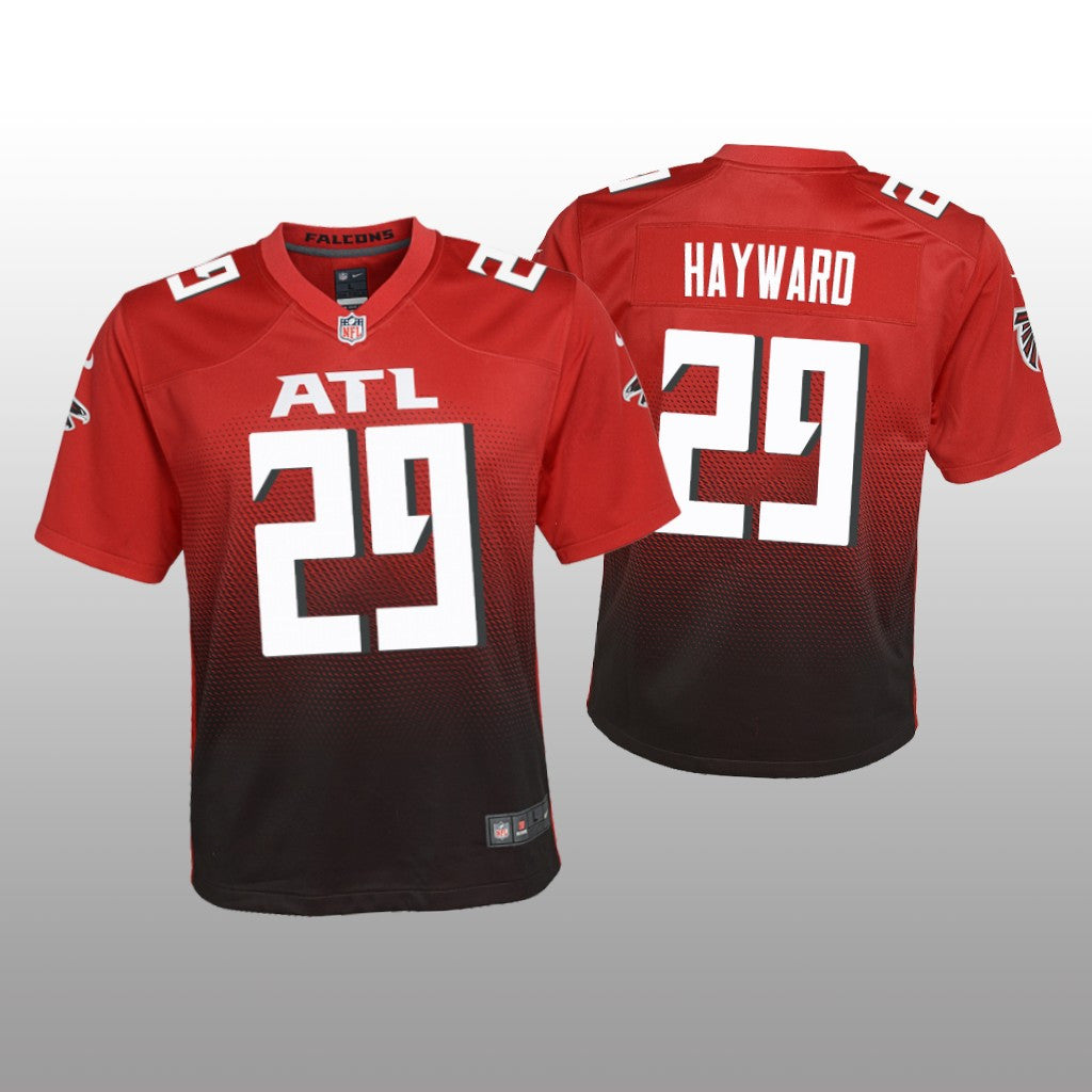 Atlanta Falcons Casey Hayward Red Jersey Alternate Game Youth