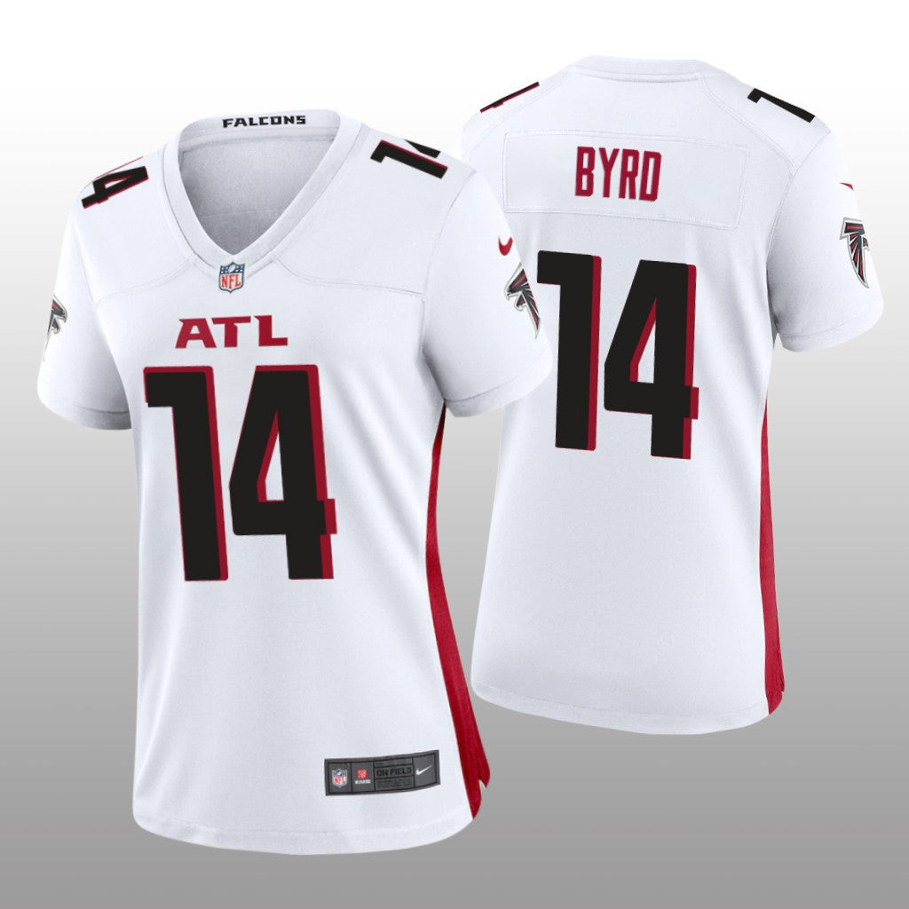 Atlanta Falcons Damiere Byrd White Jersey Game Women's