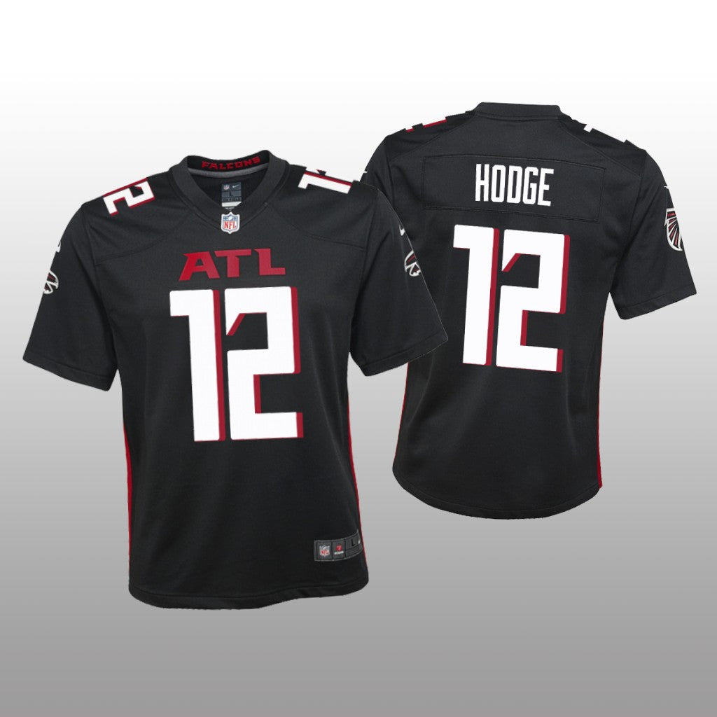 Atlanta Falcons KhaDarel Hodge Black Jersey Game Youth
