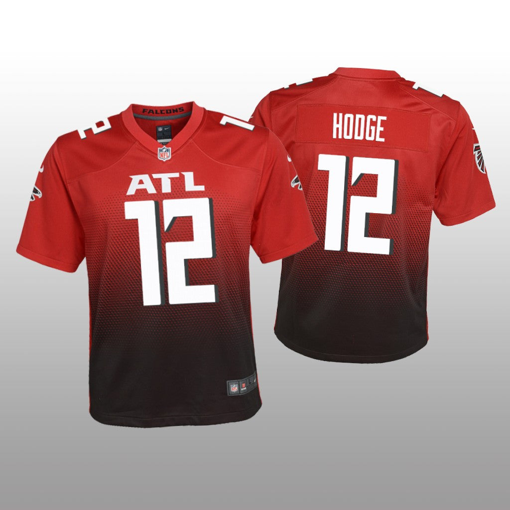 Atlanta Falcons KhaDarel Hodge Red Jersey Alternate Game Youth