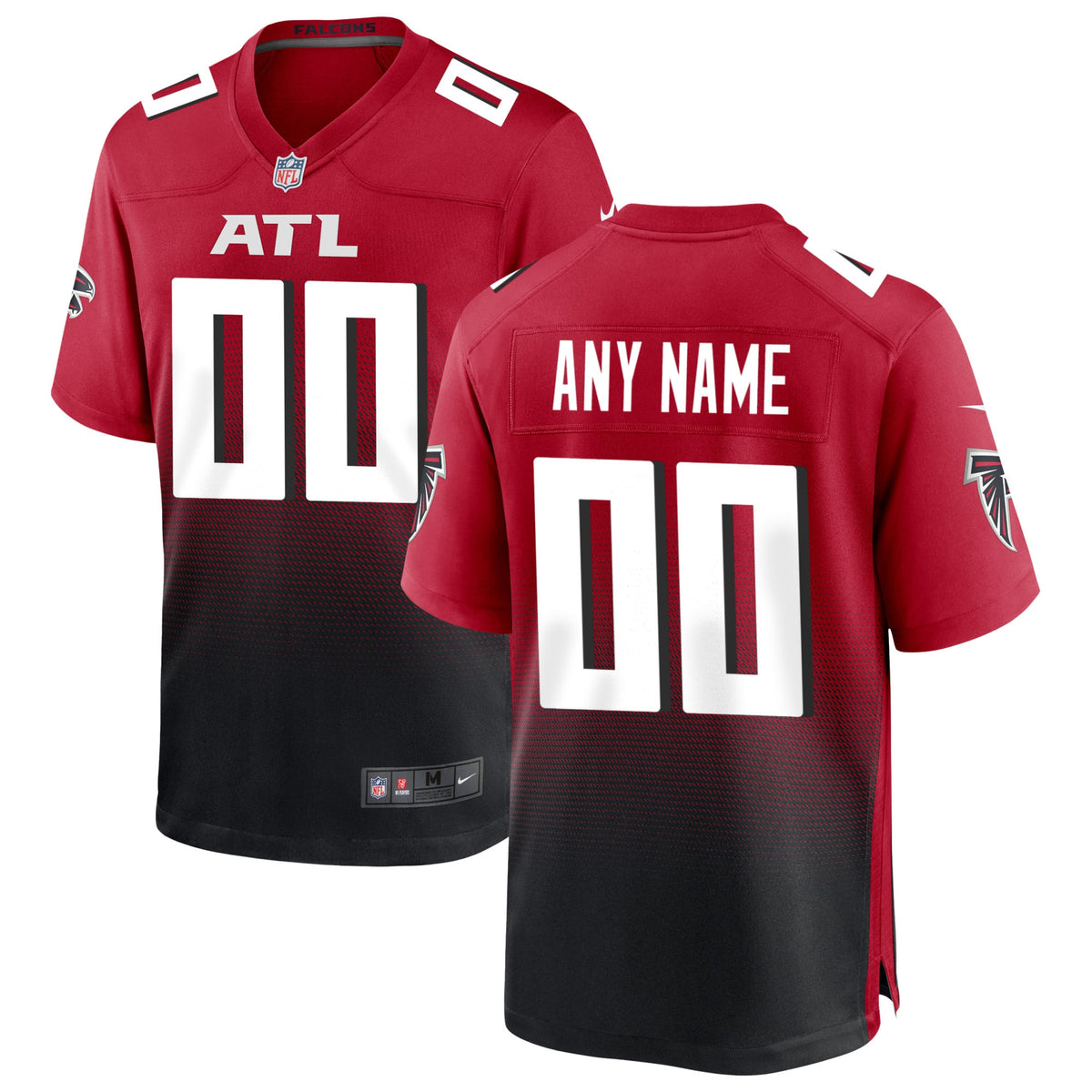 Atlanta Falcons Nike Alternate Custom Game Jersey Red
