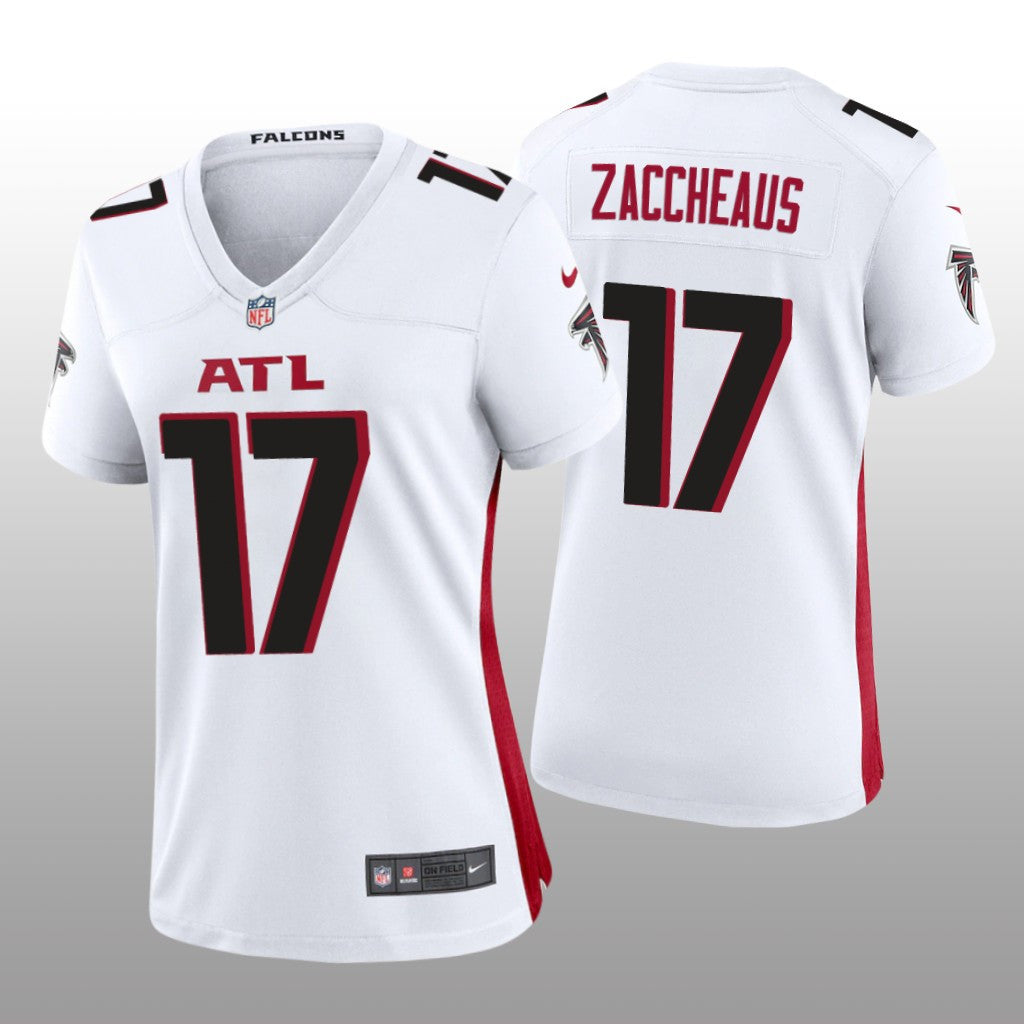 Atlanta Falcons Olamide Zaccheaus White Jersey Game Women's
