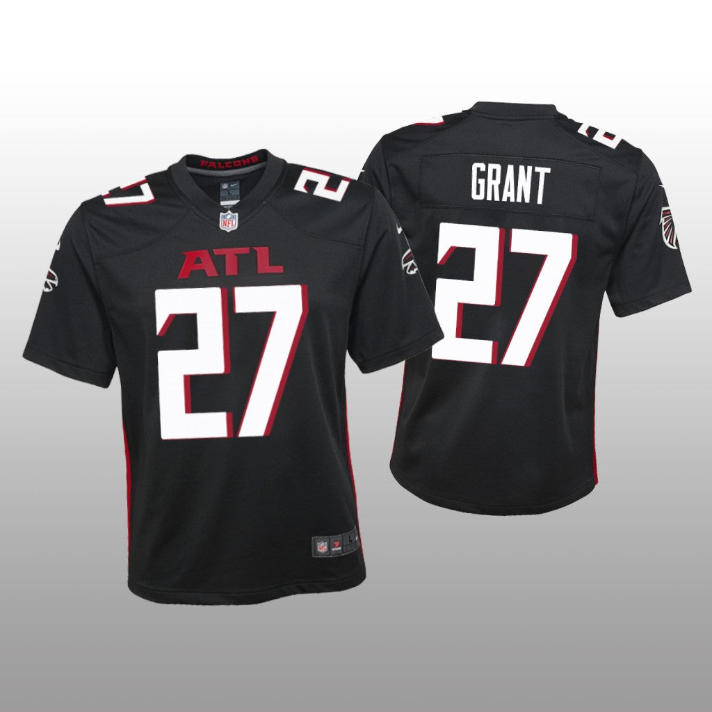 Atlanta Falcons Richie Grant Black Jersey Game Youth