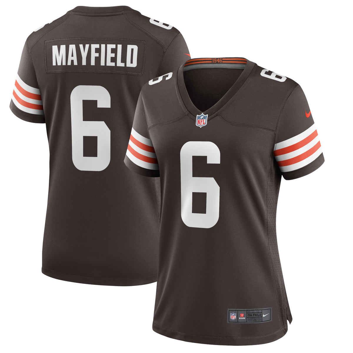Baker Mayfield Cleveland Browns Nike Women's Game Player Jersey Brown