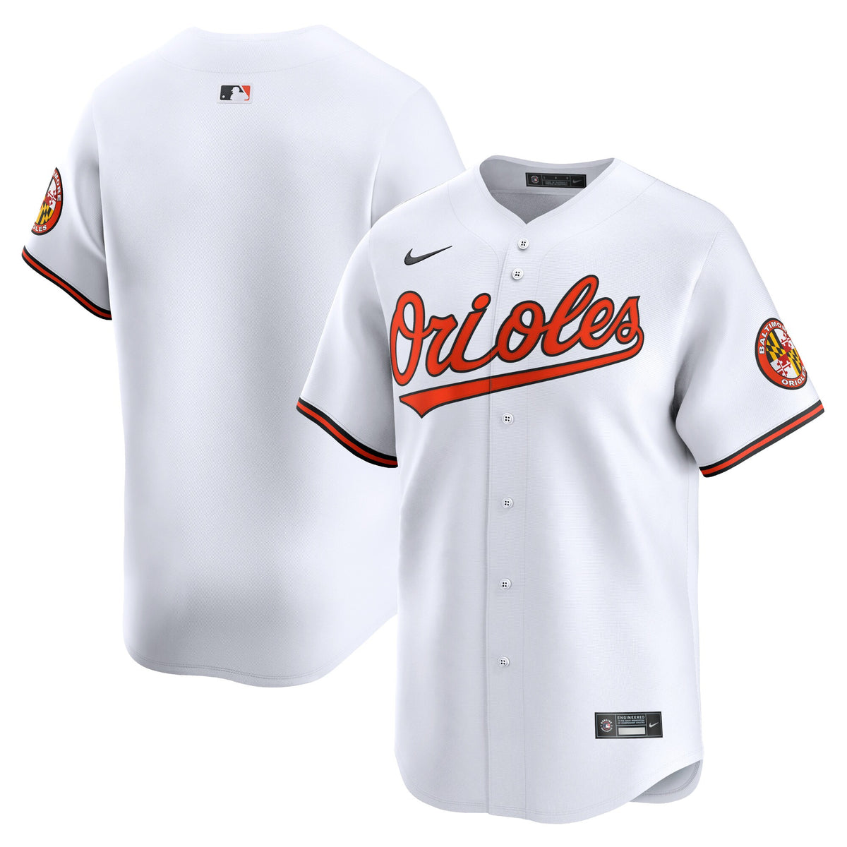 Baltimore Orioles Nike Youth Home Limited Jersey White