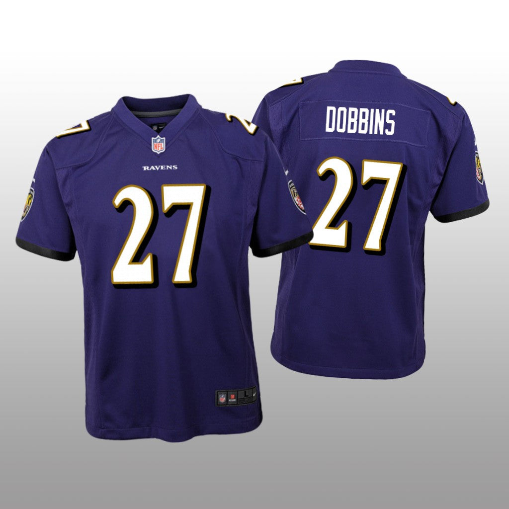 Baltimore Ravens Purple J.K. Dobbins Game Jersey