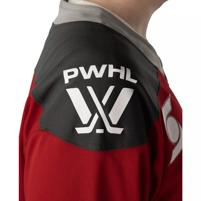 Bauer Adult PWHL Ottawa Charge Red Authentic Jersey