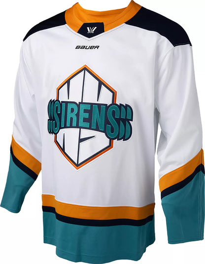 Bauer Men's New York Sirens White Away Jersey