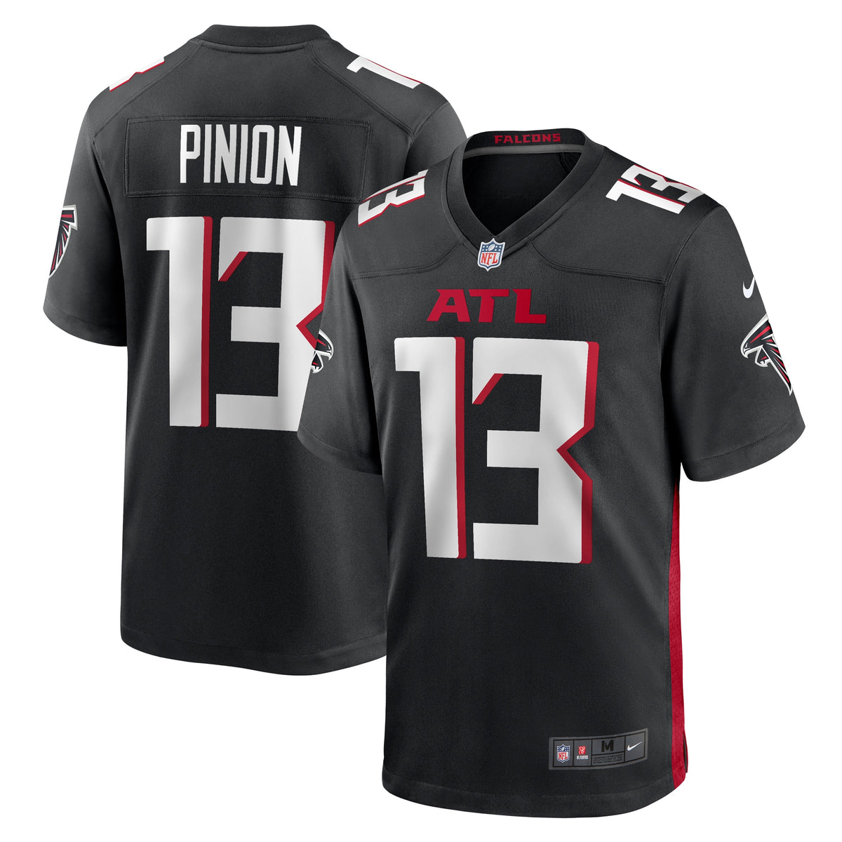 Bradley Pinion Atlanta Falcons Nike Game Player Jersey Black