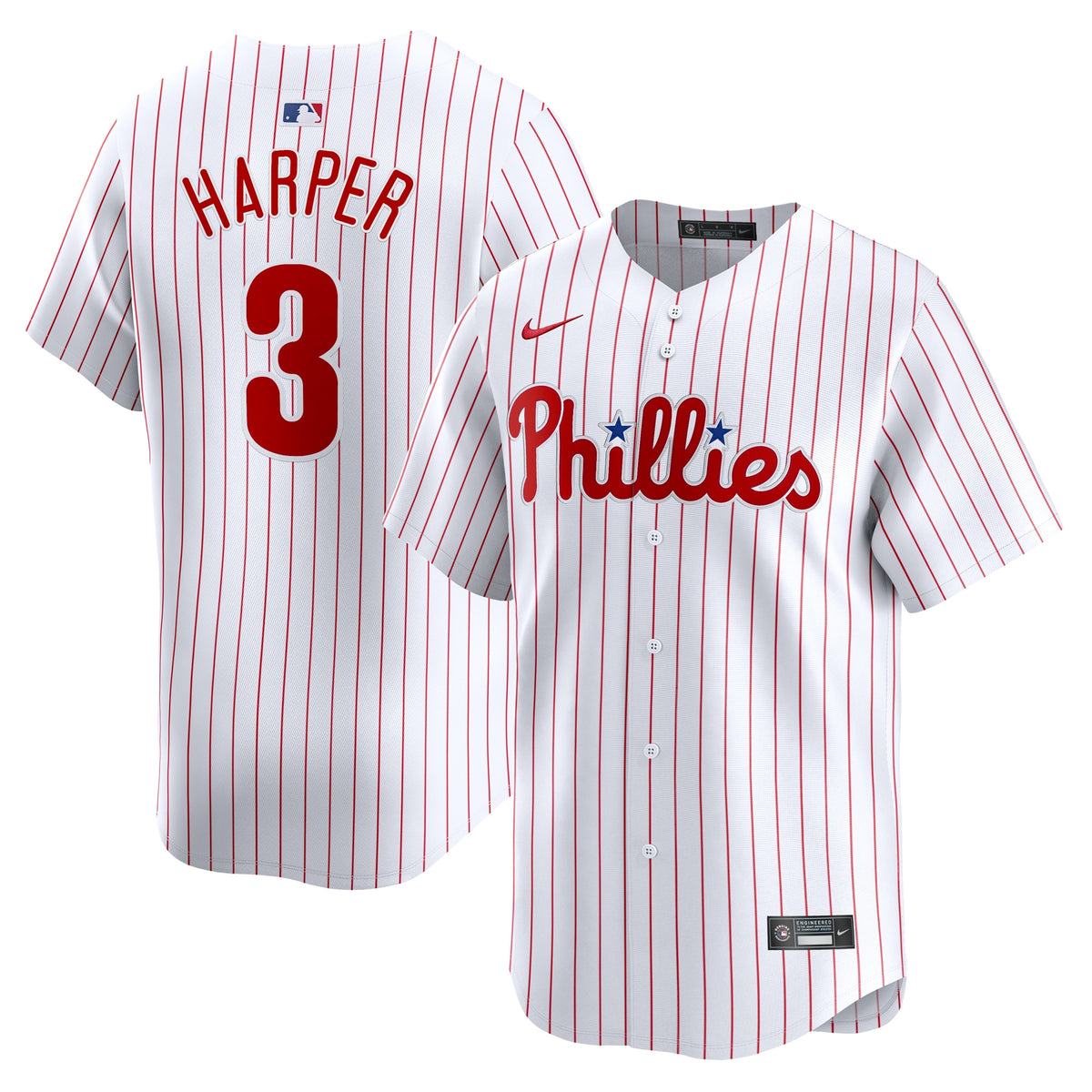 Bryce Harper Philadelphia Phillies Nike Youth Home Limited Player Jersey White