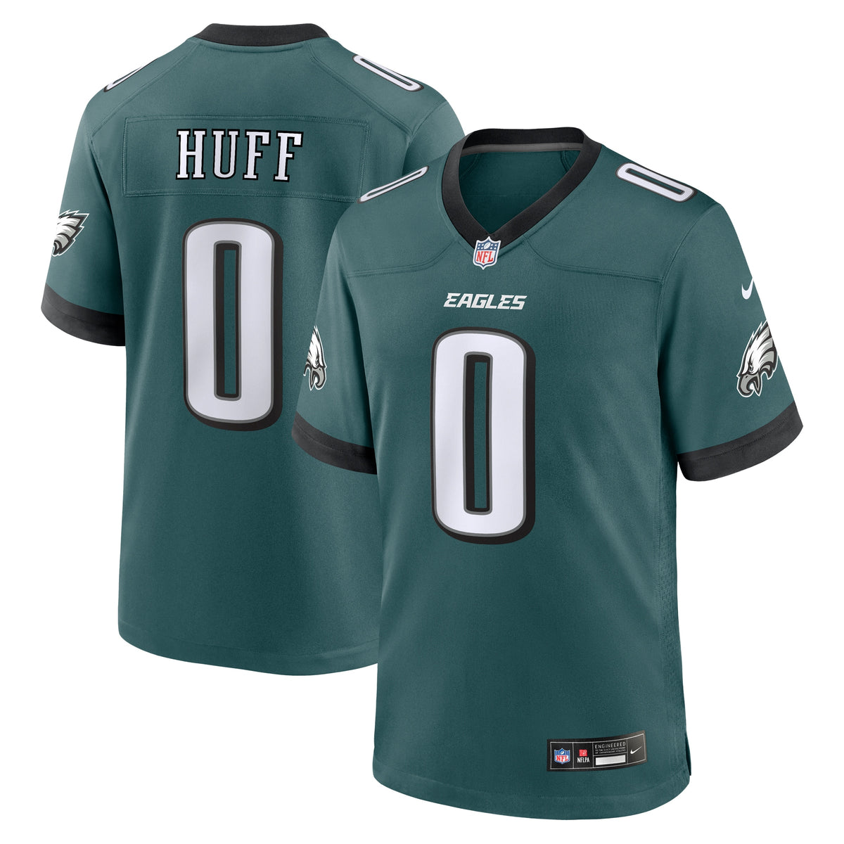 Bryce Huff Philadelphia Eagles Nike Game Player Jersey Midnight Green