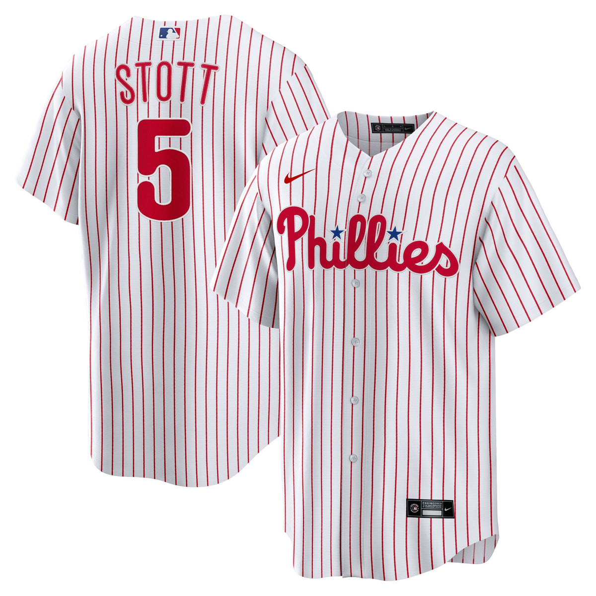 Bryson Stott Philadelphia Phillies Nike Replica Player Jersey White