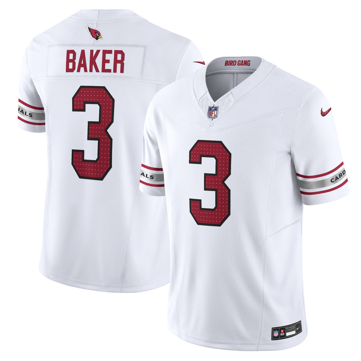 Budda Baker Arizona Cardinals Nike Vapor F.U.S.E. Limited Jersey White