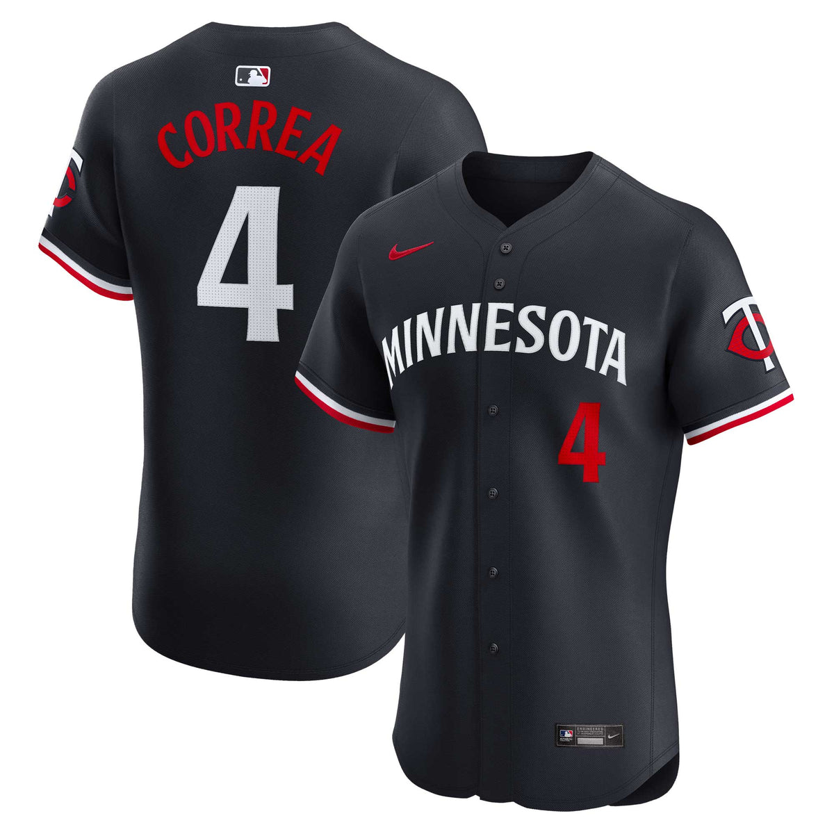 Carlos Correa Minnesota Twins Nike Alternate Elite Player Jersey Navy