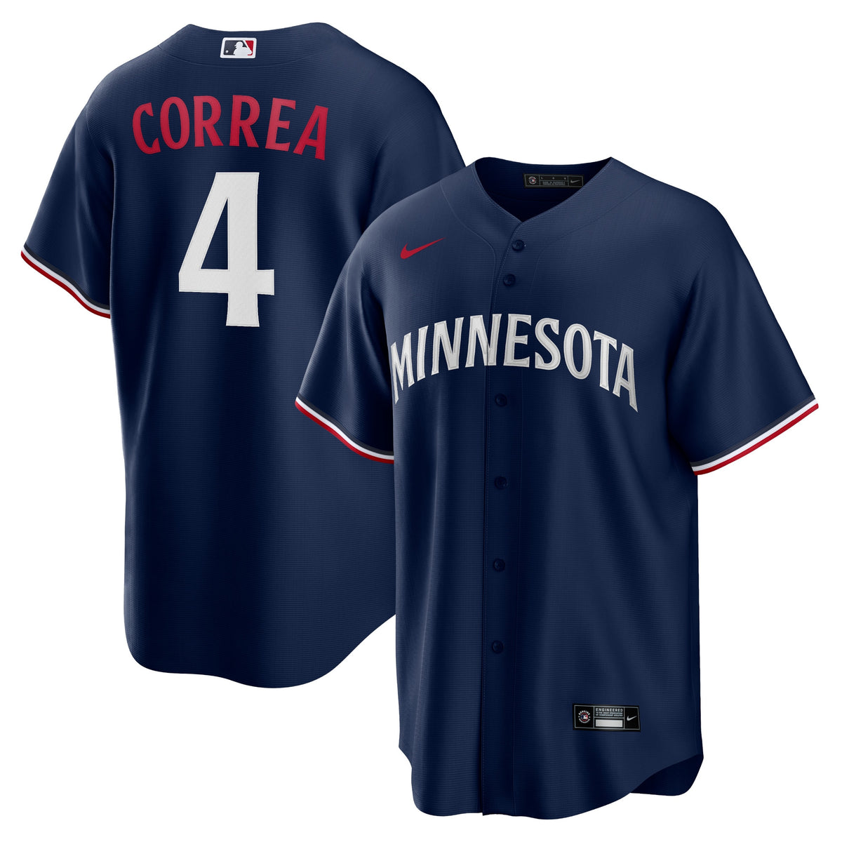 Carlos Correa Minnesota Twins Nike Alternate Replica Player Jersey Navy